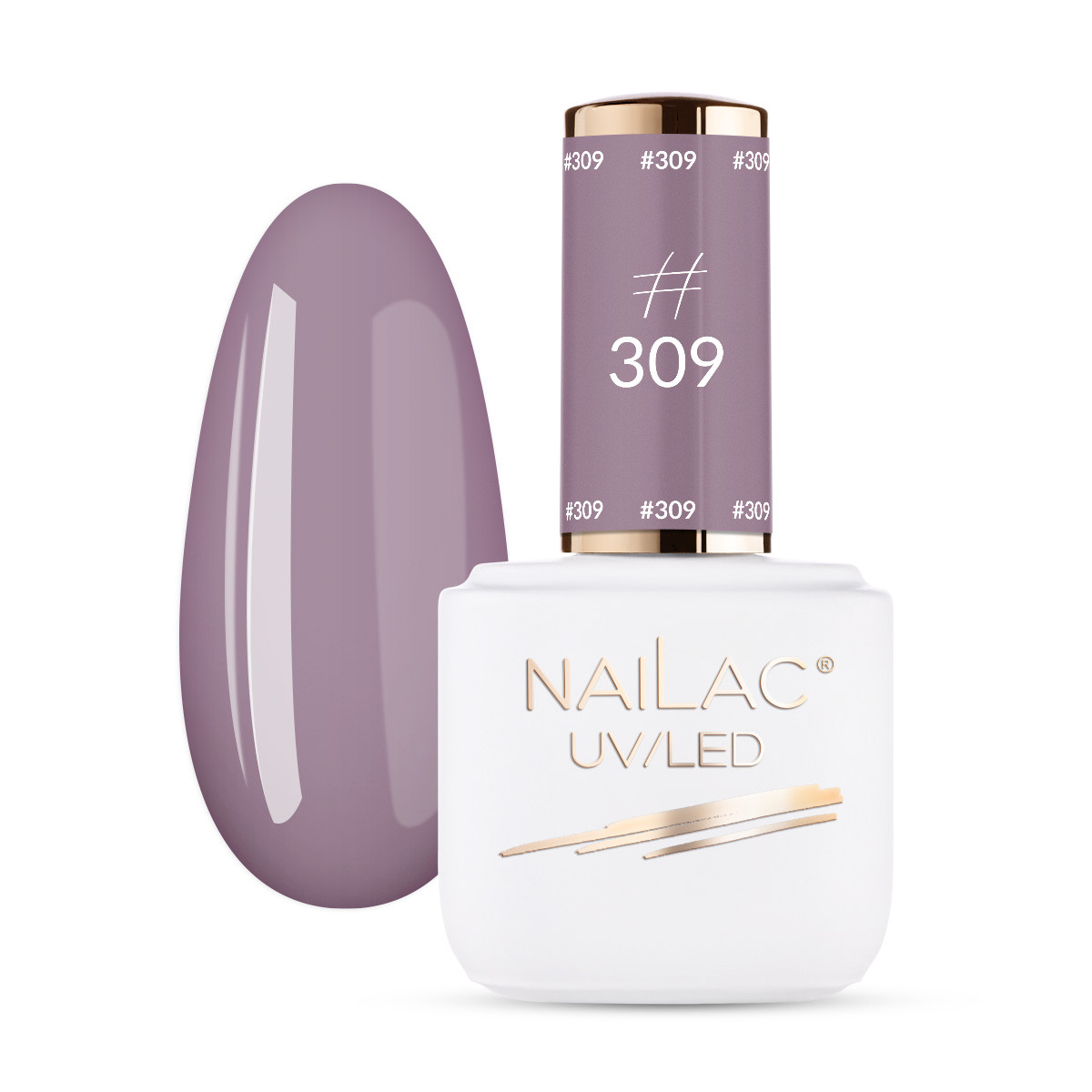 #309 Hybrid polish NaiLac 7ml